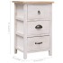Armario auxiliar de madera de paulownia 35x25x57