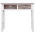 Mesa consola de madera marrón 90x30x77