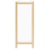 Mueble zapatero madera contrachapada blanco 57,5x33x80