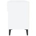 Mueble zapatero madera contrachapada blanco brillo 102x35x55