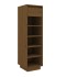 Mueble zapatero de madera maciza pino marrón miel 30x34x105