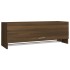 Armario madera contrachapada roble marrón 100x32,5x35