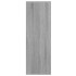 Mueble zapatero madera contrachapada gris Sonoma 54x34x100,5