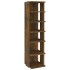 Zapatero madera contrachapada roble ahumado 27,5x27x102