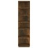 Zapatero madera contrachapada roble ahumado 27,5x27x102
