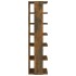 Zapatero madera contrachapada roble ahumado 27,5x27x102