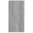 Zapatero de madera contrachapada gris Sonoma 60x35x70