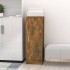 Mueble zapatero madera contrachapada roble ahumado 32x35x92