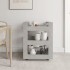Carrito de cocina madera contrachapada gris hormigón