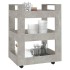 Carrito de cocina madera contrachapada gris hormigón