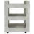 Carrito de cocina madera contrachapada gris hormigón