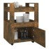 Carrito de cocina madera contrachapada roble ahumado