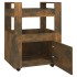 Carrito de cocina madera contrachapada roble ahumado