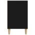 Mueble zapatero madera contrachapada negro 102x36x60