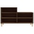 Mueble zapatero madera contrachapada roble marrón 102x36x60