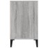 Mueble zapatero madera contrachapada gris Sonoma 102x36x60