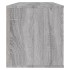 Mueble zapatero pared contrachapada gris Sonoma 100x35x38