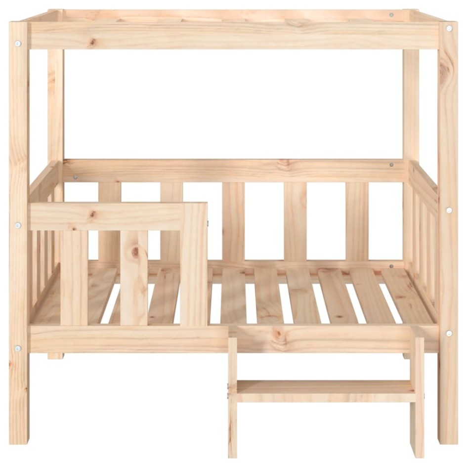 Cama para perros madera maciza de pino 95,5x73,5x90