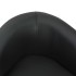 Sofá para perros cuero sintético negro 67x41x39