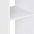 Mesa de bar blanca 60x60x110