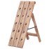 Botellero para 15 botellas madera maciza de caoba 26x50x70