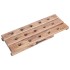 Botellero para 15 botellas madera maciza de caoba 26x50x70