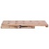 Botellero para 15 botellas madera maciza de caoba 26x50x70