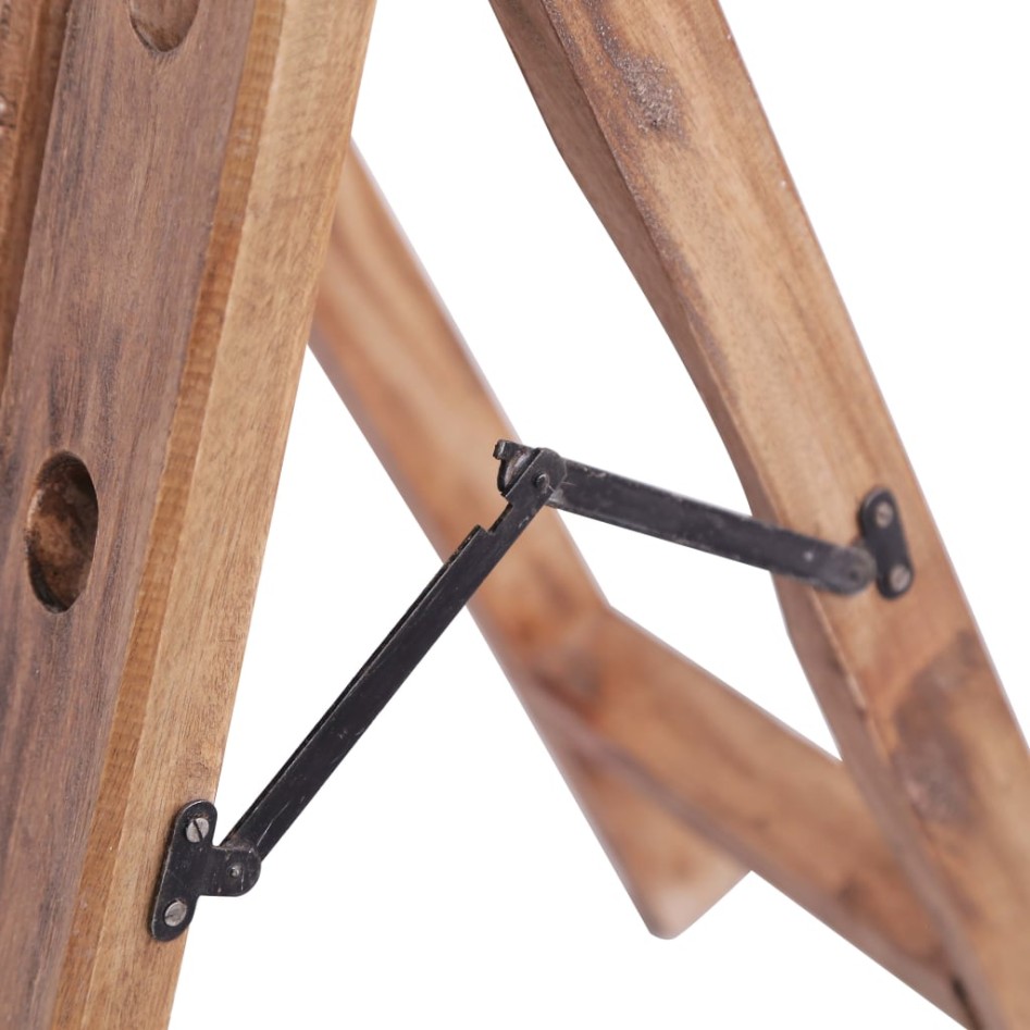 Botellero para 15 botellas madera maciza de caoba 26x50x70