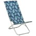 Sillas de playa plegables 2 uds tela con estampado de