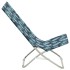 Sillas de playa plegables 2 uds tela con estampado de