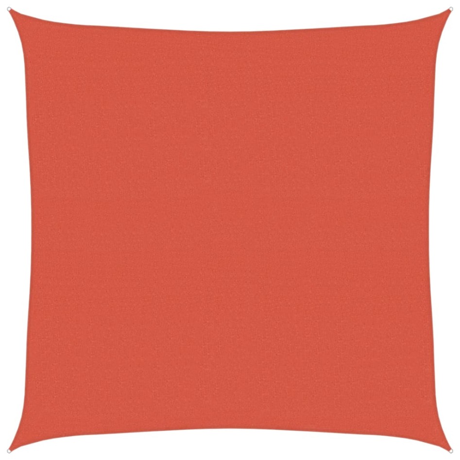 Toldo de vela HDPE terracota 160 g/m² 5x5