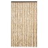 Cortina mosquitera chenilla beige 118x220