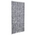 Cortina mosquitera chenilla plateado 118x220