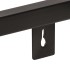 Estantes de pared 2 unidades 80 cm madera maciza