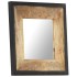 Espejo de madera maciza de mango 50x50