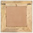 Espejo de madera maciza de mango 50x50