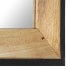 Espejo de madera maciza de mango 50x50