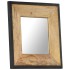 Espejo de madera maciza de mango 50x50