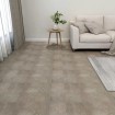 Lamas para suelo autoadhesivas 55 uds PVC gris 5,11 m²