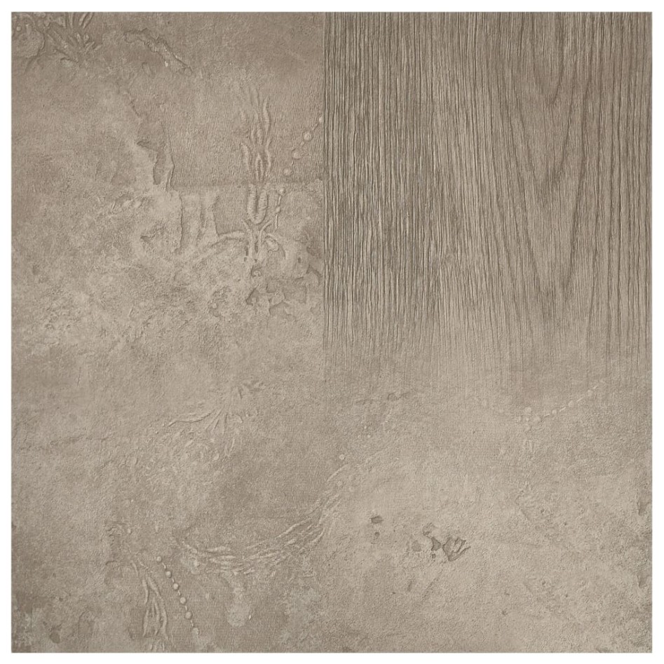 Lamas para suelo autoadhesivas 55 uds PVC gris 5,11