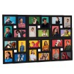 Marco de fotos collage para foto de 24x(13x18 cm) negro MDF