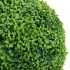 Planta de boj artificial forma de bola con maceta verde 71