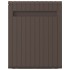Caja de cojines marrón 270 L 117x45,5x57,5