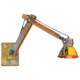 Lámpara de pared estilo industrial redonda multicolor