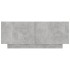 Mesita de noche madera de ingeniería gris hormigón 100x35x40