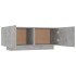 Mesita de noche madera de ingeniería gris hormigón 100x35x40