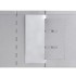 Set de cercas para césped 10 piezas acero galvanizado