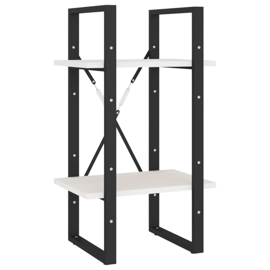 Estantería librería 5 niveles madera de pino blanco