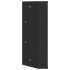 Mueble de baño de esquina con espejo negro 30x24x60