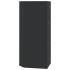 Mueble de baño de esquina con espejo negro 30x24x60